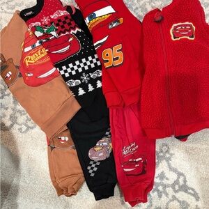 Disney Cars Themed Kids Clothing Set